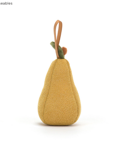 Festive Folly Pear Ornament Jellycat