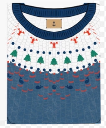 Nautical Sweater Card