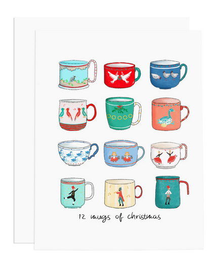 12 Mugs of Christmas Card