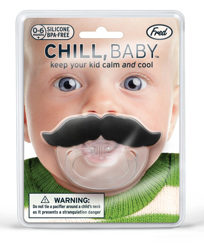 Mustache Pacifier