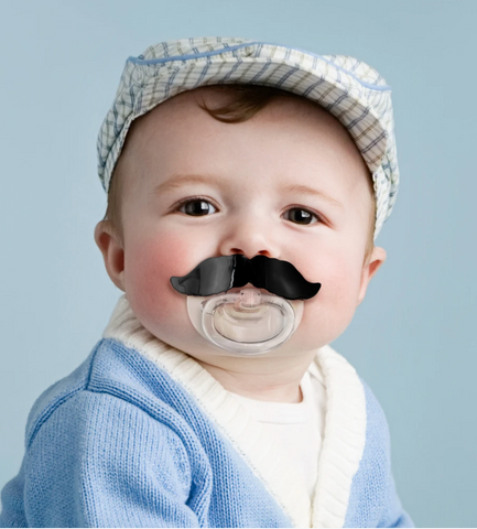 Mustache Pacifier