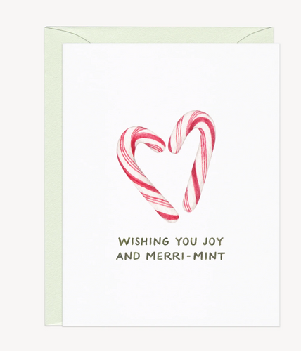 Joy and Merri-mint Holiday Card