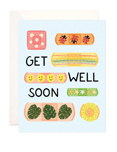 Get Well Bandages Card