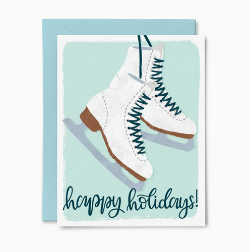 Ice Skates Card