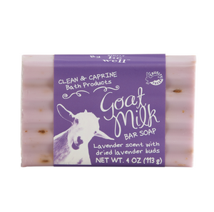 Goat Milk Lavender Exfoliating 4oz Soap