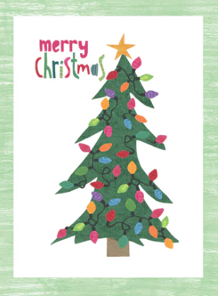 Merry Christmas Tree Card