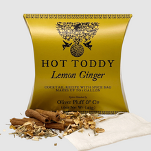 Load image into Gallery viewer, Oliver Pluff Lemon Ginger Hot Toddy 1.5oz Pouch
