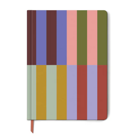 Jumbo Soft Touch Journal Bold Stripe