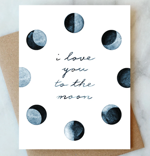 To the Moon Card