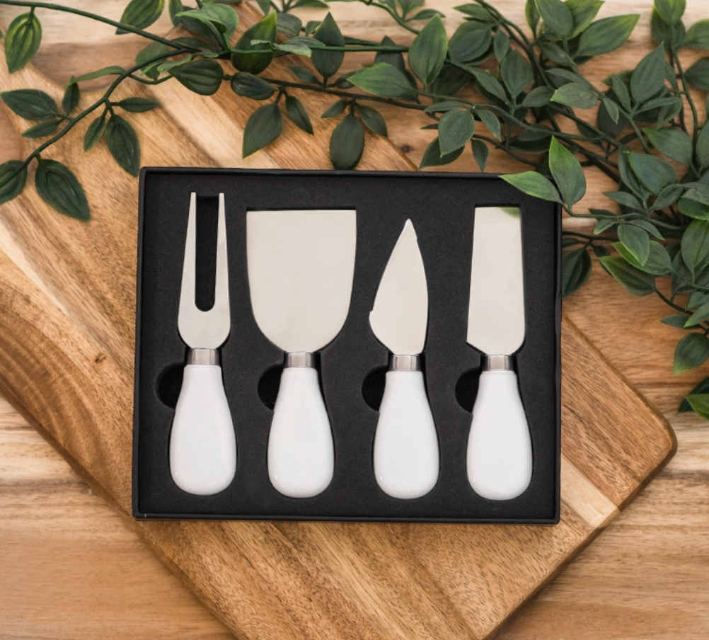 Ceramic Cheese Spreader Set