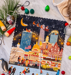 Double-Sided Puzzle - Boston Seasons