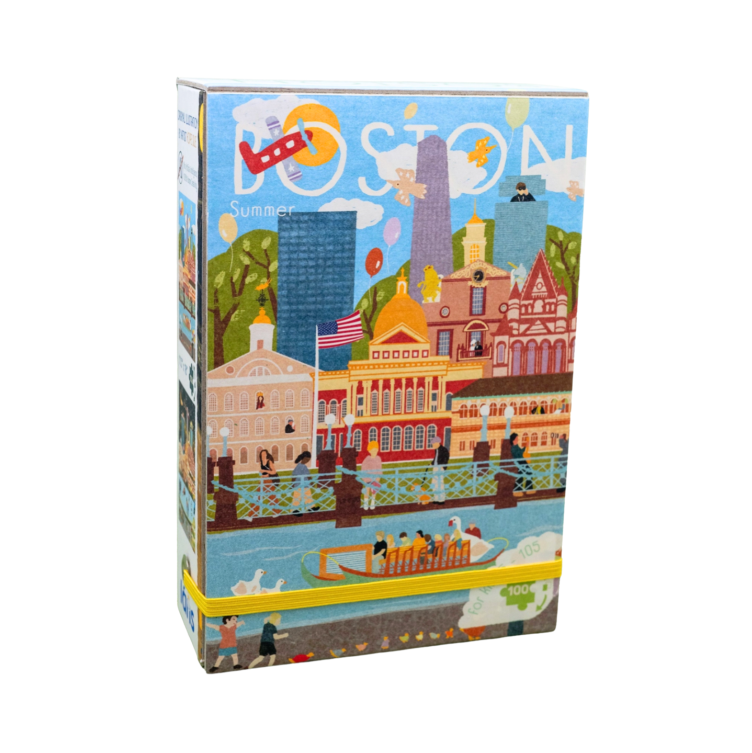 Double-Sided Puzzle - Boston Seasons
