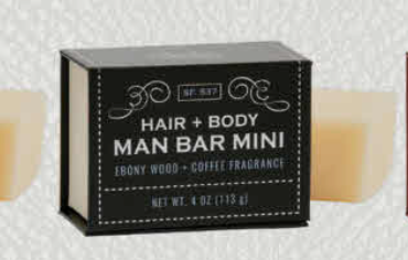 Man Bar Mini - Ebony Wood & Coffee