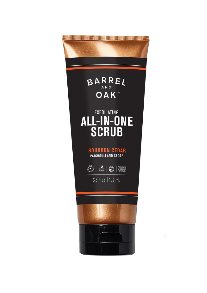 All-in-One Scrub Bourbon Cedar 6.5oz