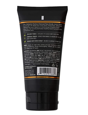 Volcanic Pumice & Charcoal Facial Scrub