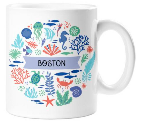 Boston Coastal Mug