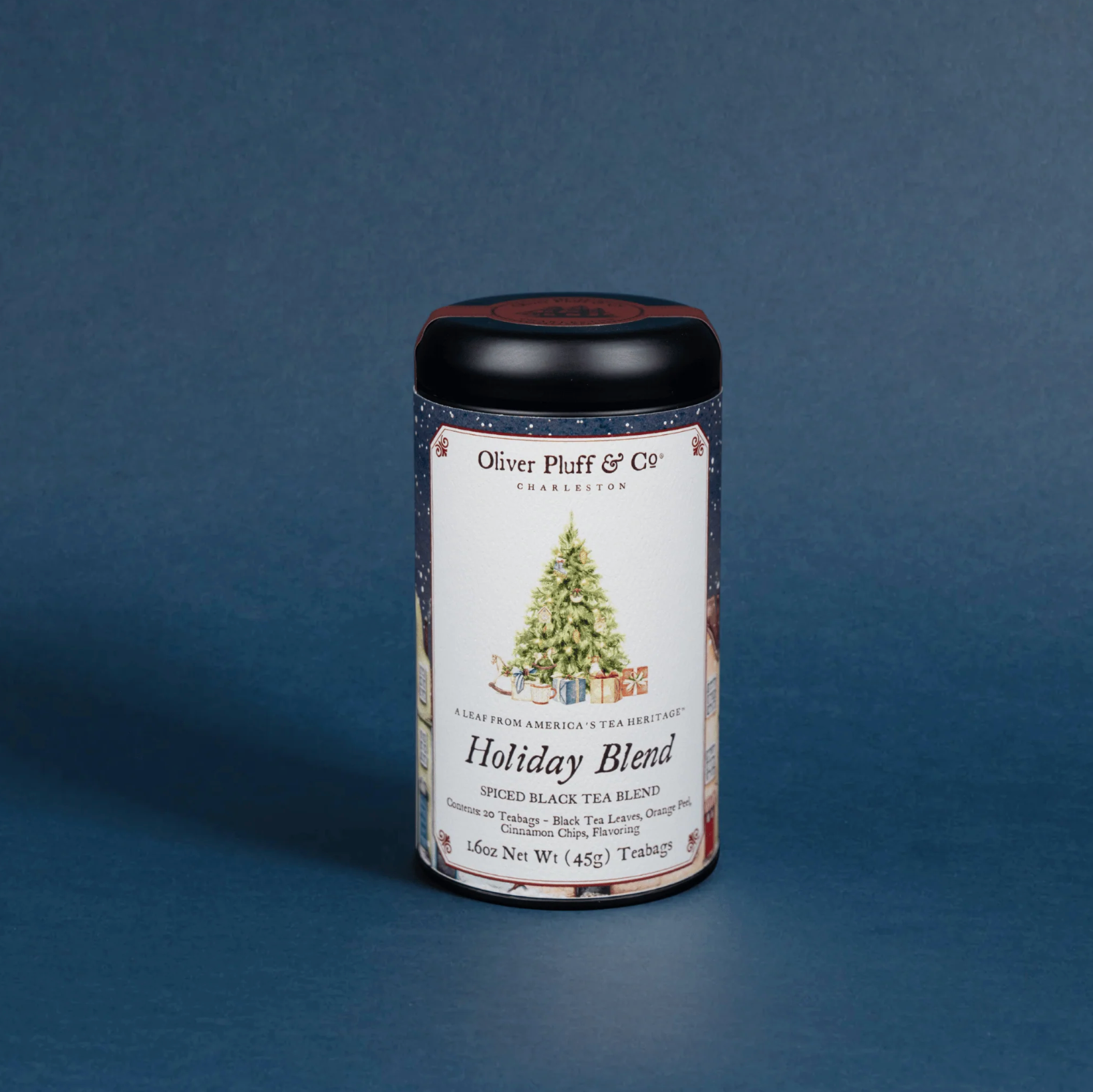 1.6oz Teabag Tin Holiday Blend