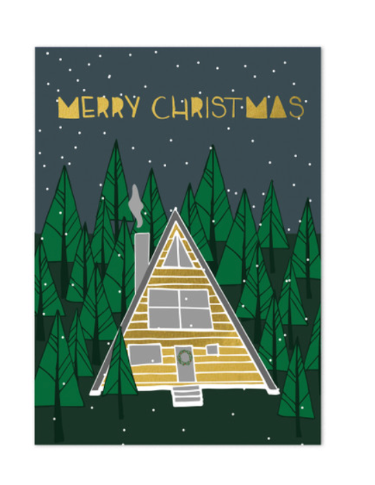 Merry Xmas A Frame Cards