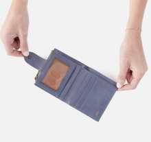 Load image into Gallery viewer, Sky Blue Mini Dunn Leather Wallet
