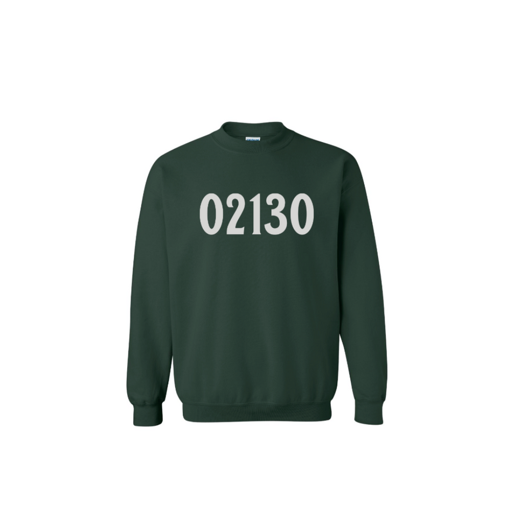 02130 Crew Sweatshirt - Forest Green