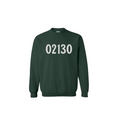 02130 Crew Sweatshirt - Forest Green