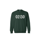 02130 Crew Sweatshirt - Forest Green