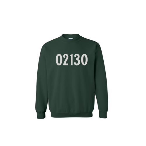 02130 Crew Sweatshirt - Forest Green