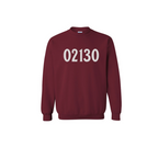 02130 Crew Sweatshirt - Garnet