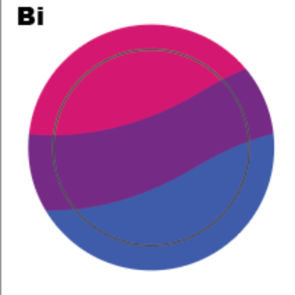 Bisexual Pride Button
