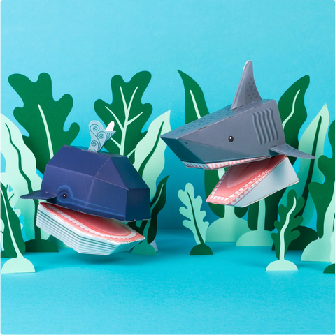 Create Your Own Ocean Puppets Kit