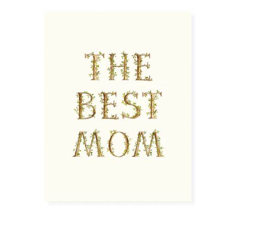 Best Mom Mother's Day Card