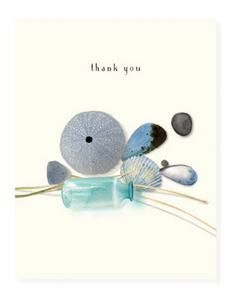 Beachcombing Thank You Card