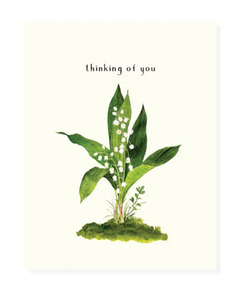 Thinking Of You Lily of the Valley Card