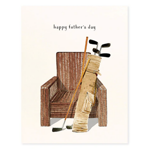 Club Bag Fathers Day Card