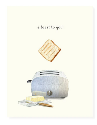 A Toast To You Congrats Card