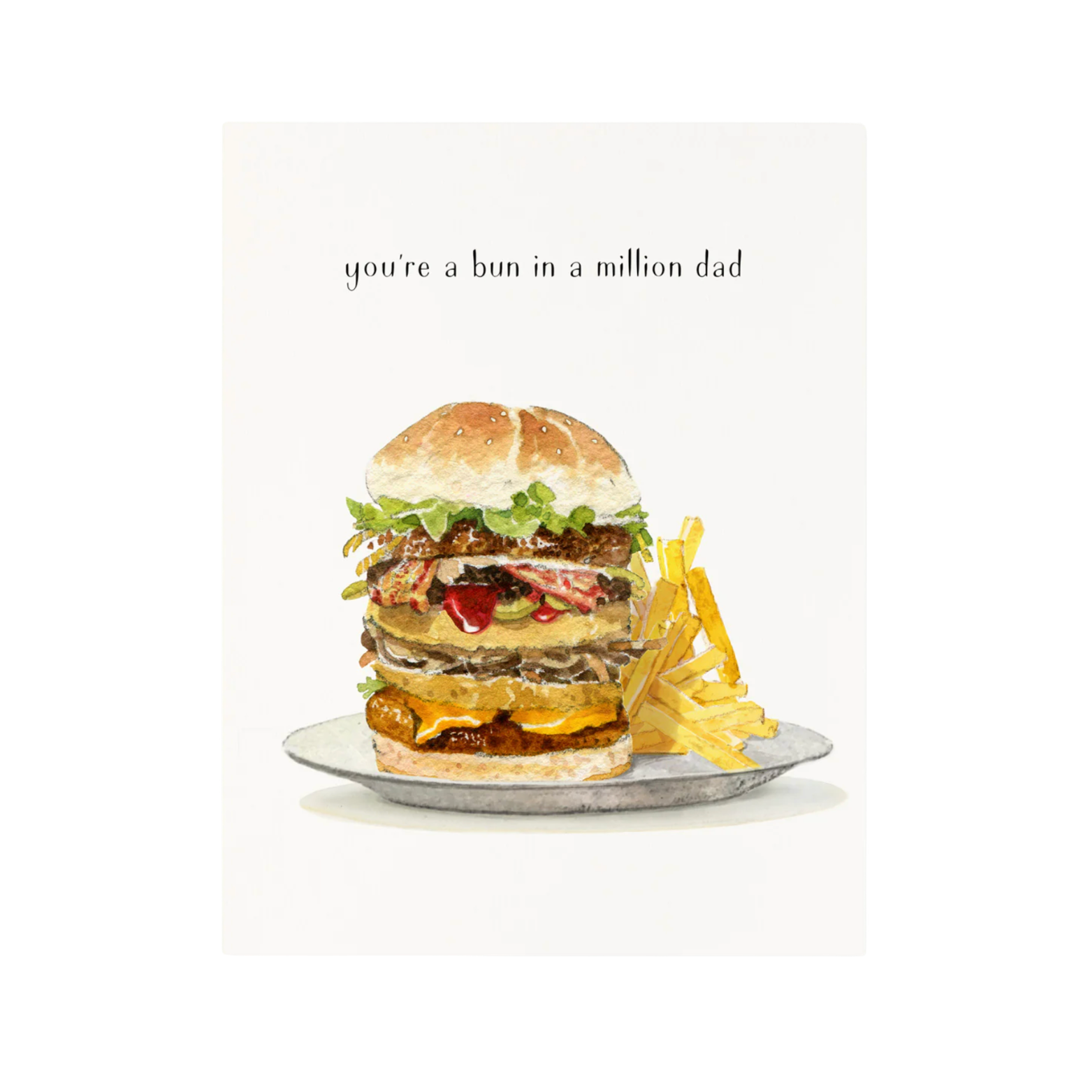 Bun in A Million Fathers Day Card