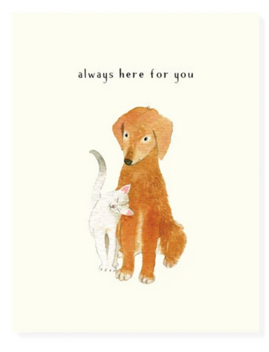 Friend in Need Pet Sympathy Card
