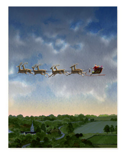Christmas Eve Flight Card