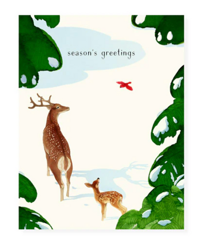 Woodland Neighbors Holiday Card