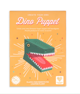 Create Your Own Dino Finger Puppets