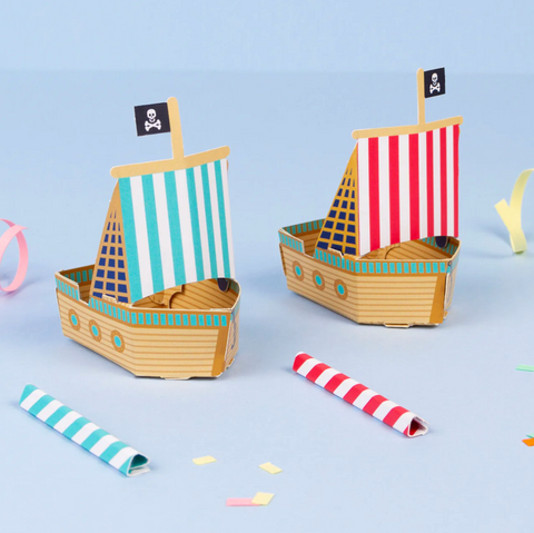 Create Your Own Pirate Boats