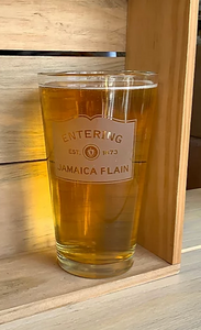 Entering JP Pint Glass