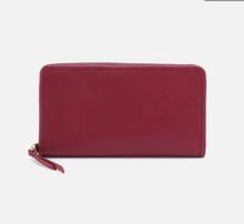 Load image into Gallery viewer, Wine Cass Large Leather Wallet
