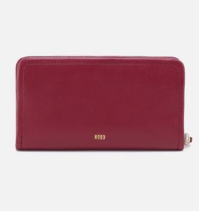 Wine Cass Large Leather Wallet