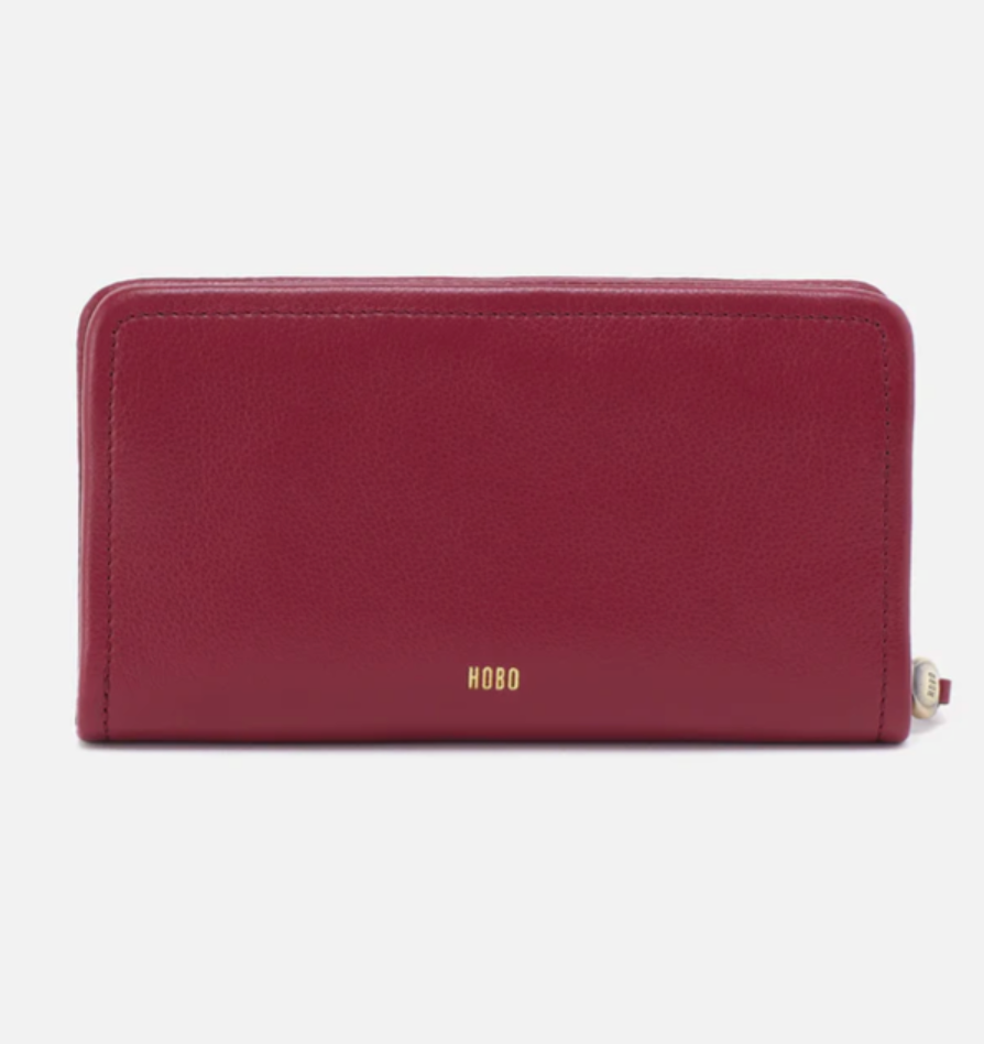 Wine Cass Large Leather Wallet