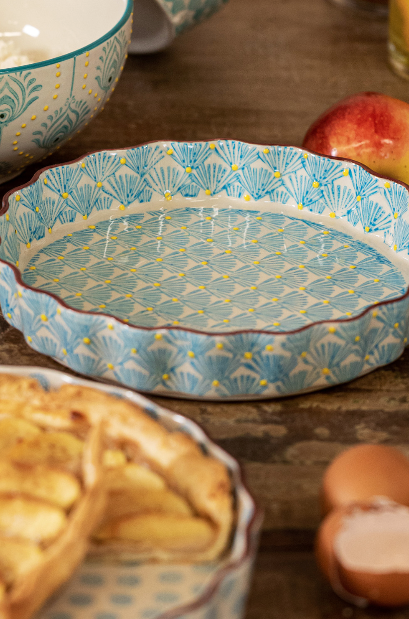 Quiche Dish - Art Deco