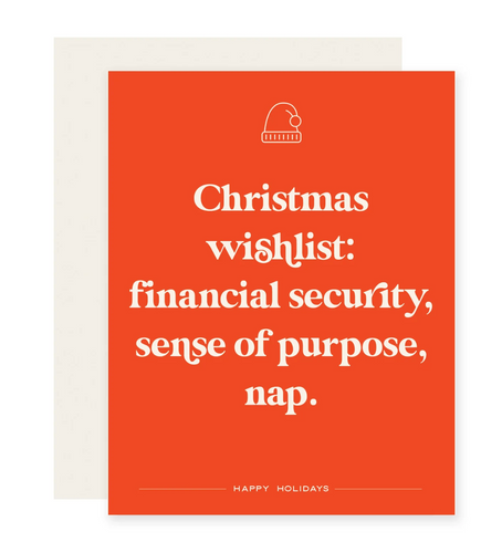 Wishlist Nap Card
