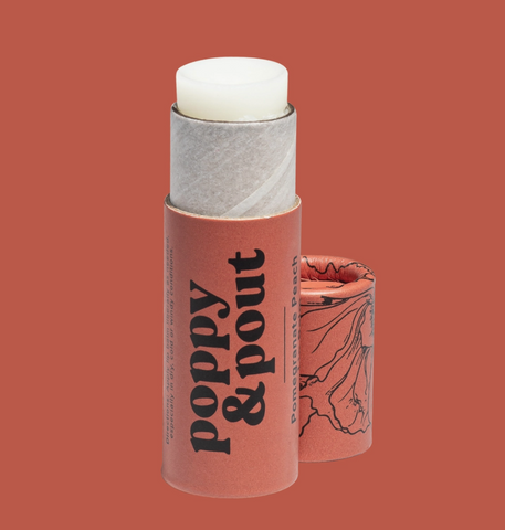 Pomegranate Peach Poppy & Pout Lip Balm