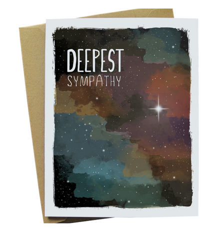 Deepest Sympathy Space Card