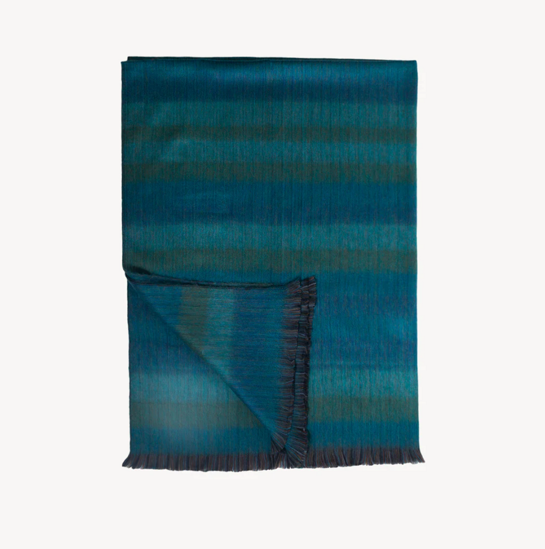Alpaca Throw - Mood Sea Green